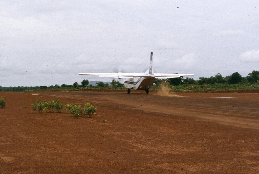 Landung in Manantali